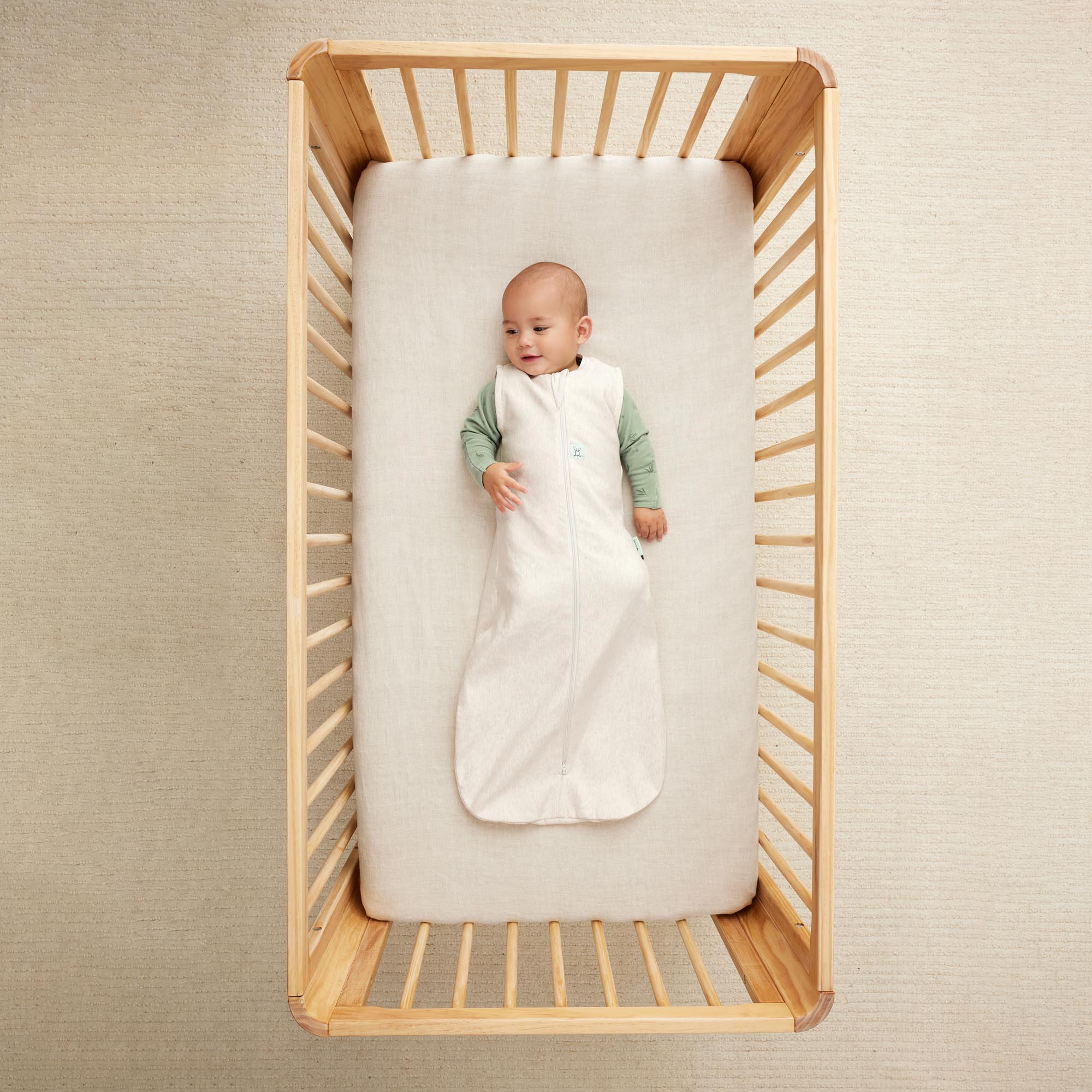 Jersey Sleeping Bag  1.0 TOG - Oatmeal Marle