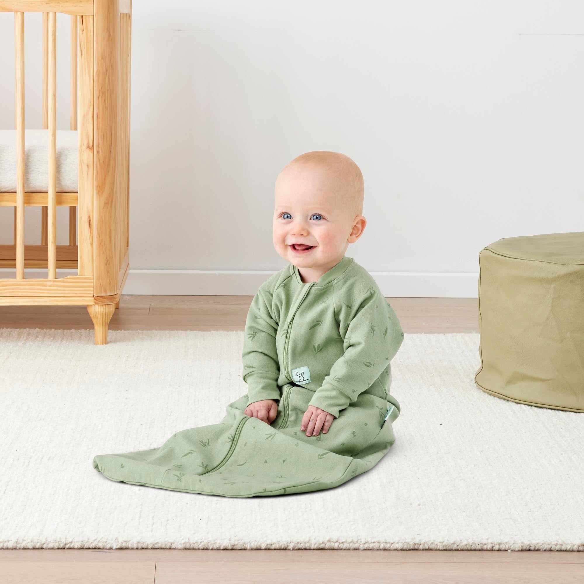 Jersey Sleeping Bag Long Sleeve  1.0 TOG - Willow