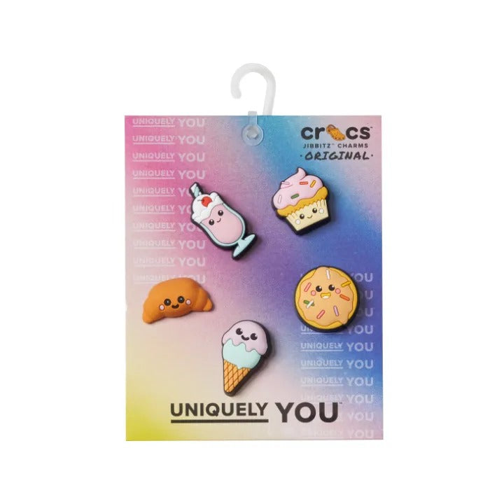 Jibbitz Charms - Mini 3D Pastry Shop 5pk