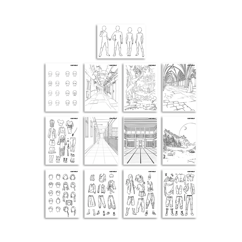 Kidydraw Pro - Manga