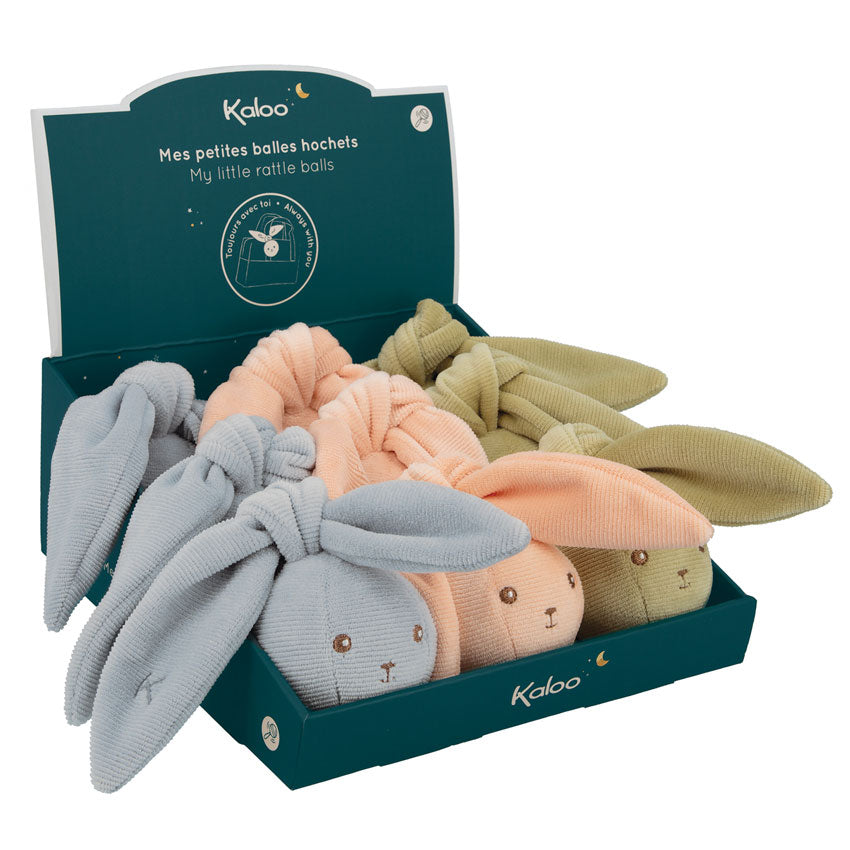 Lapinoo Rattle Balls Pastel - Assorted
