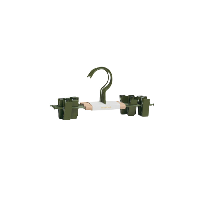Mustard Made Kids Clip Hangers - Olive