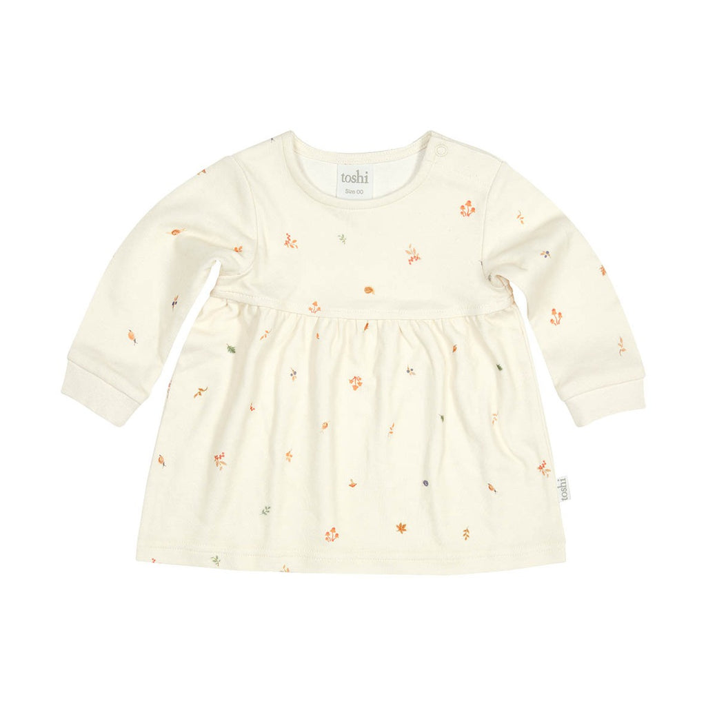 Toshi Knit Dress Classic Long Sleeve - Oak Feather