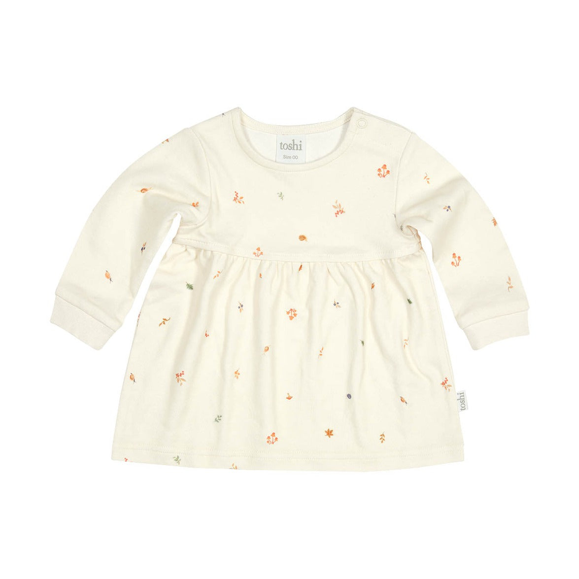 Toshi Knit Dress Classic Long Sleeve - Oak Feather