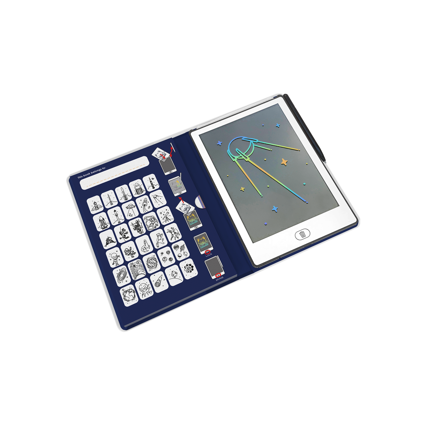 Kidydraw Mini - Galaxy