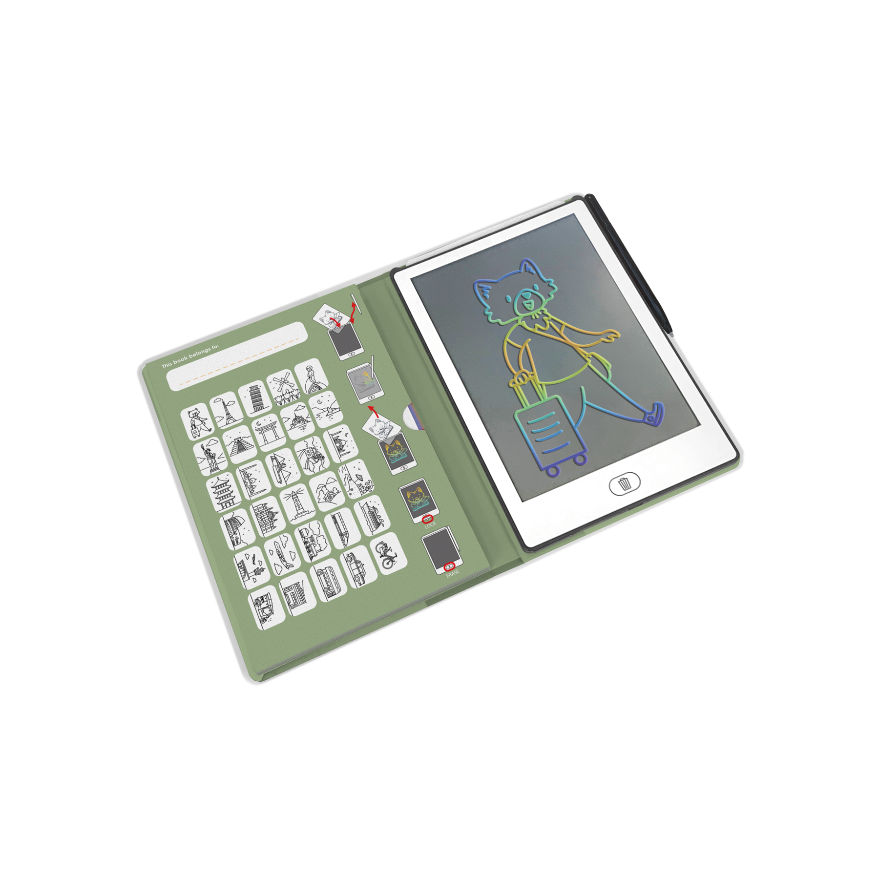 Kidydraw Mini - Travel