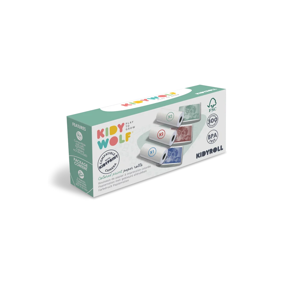 Kidyroll - Coloured Paper