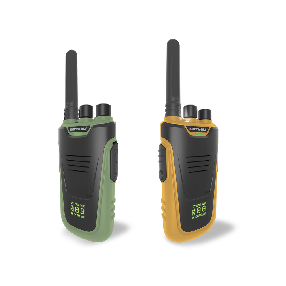 Kidytalk - Long Range Walkie-Talkie - Green/Orange