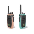 Kidytalk - Long Range Walkie-Talkie - Natural/Cyan