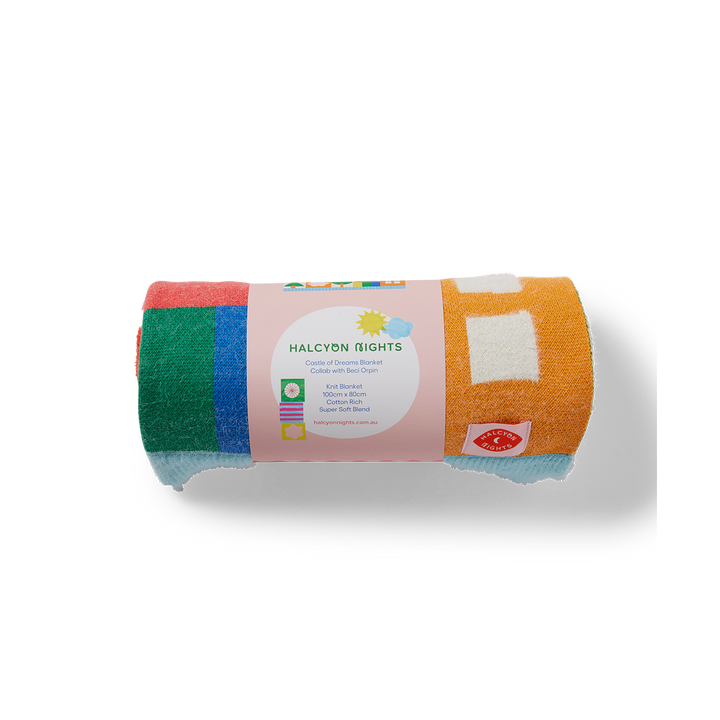 Halcyon Nights Baby Blanket - Castle Of Dreams