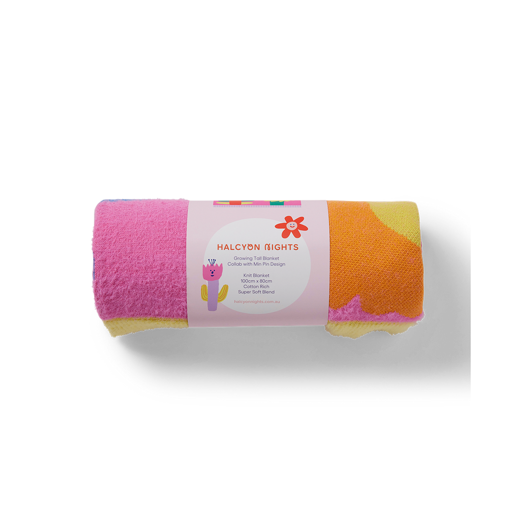 Halcyon Nights Baby Blanket - Growing Tall