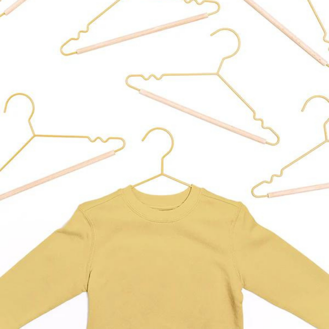 Mustard Made Kids Top Hangers - Butter