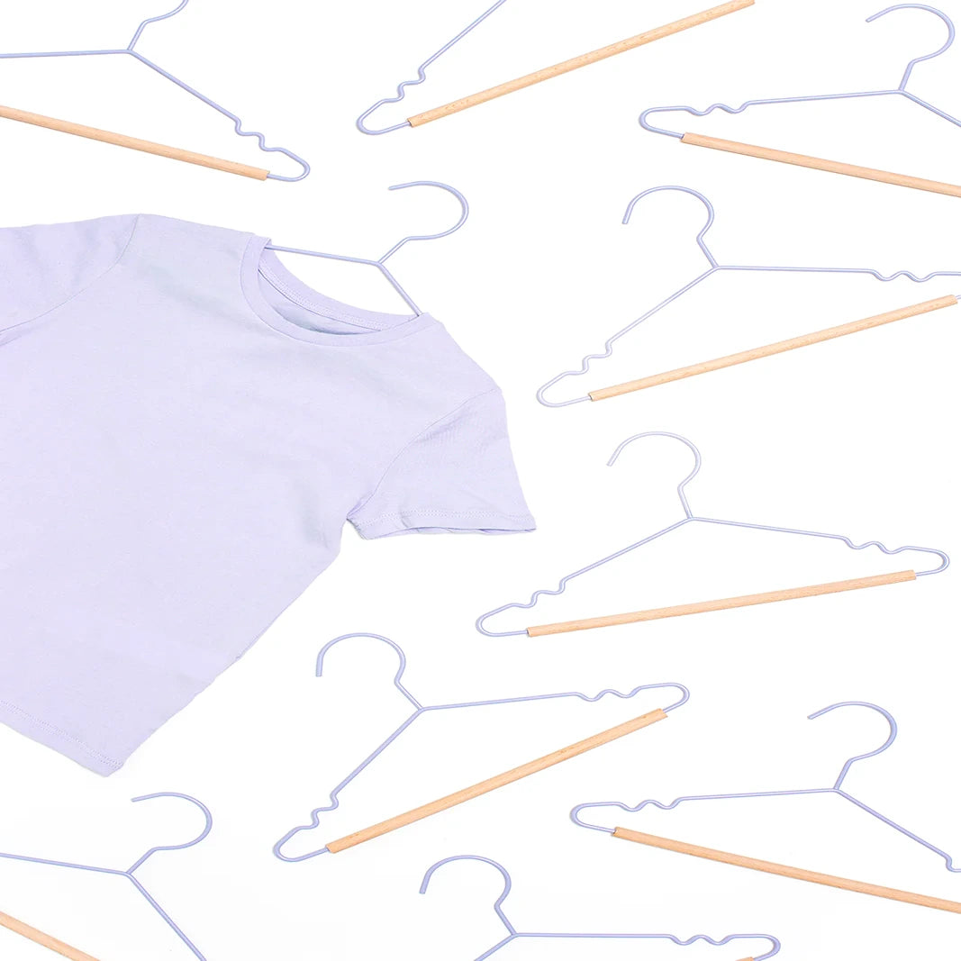 Mustard Made Kids Top Hangers - Lilac