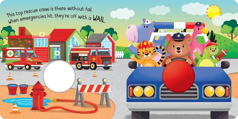 Squeak Me! - Board Book - Beep Beep Rescue!