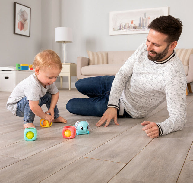 Lamaze Stack & Roll, Lock & Block