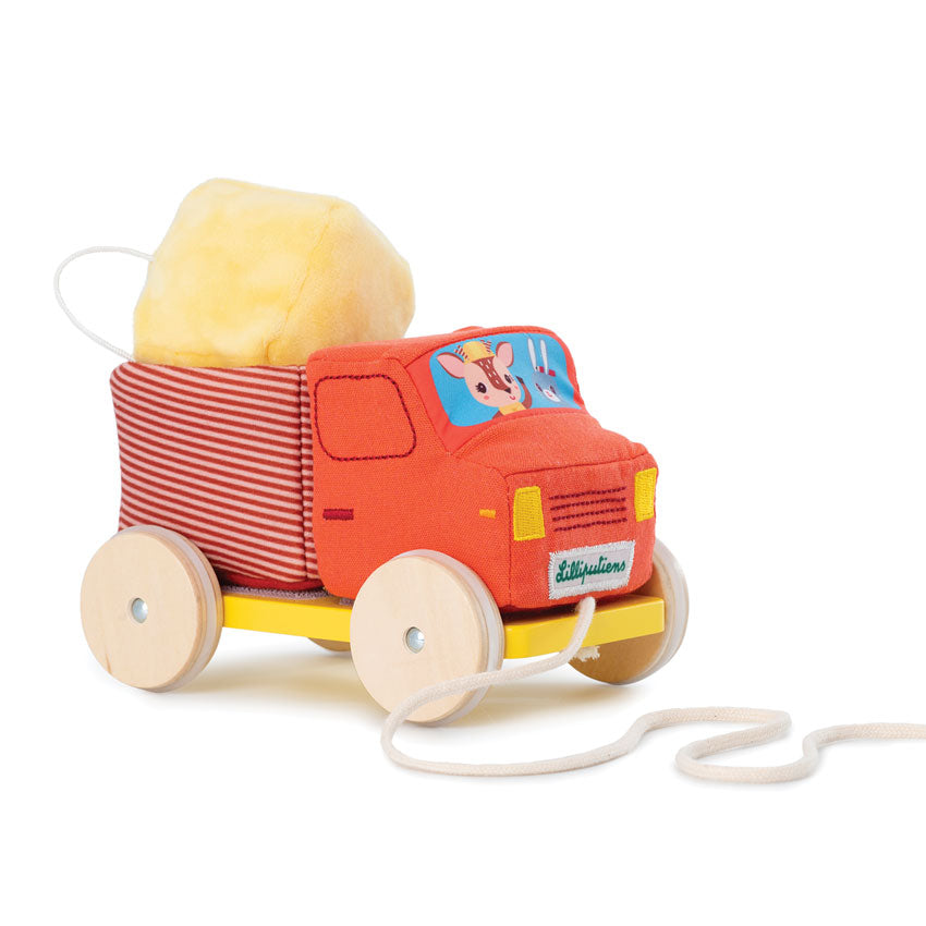 Lilliputiens - Pull Along Dump Truck