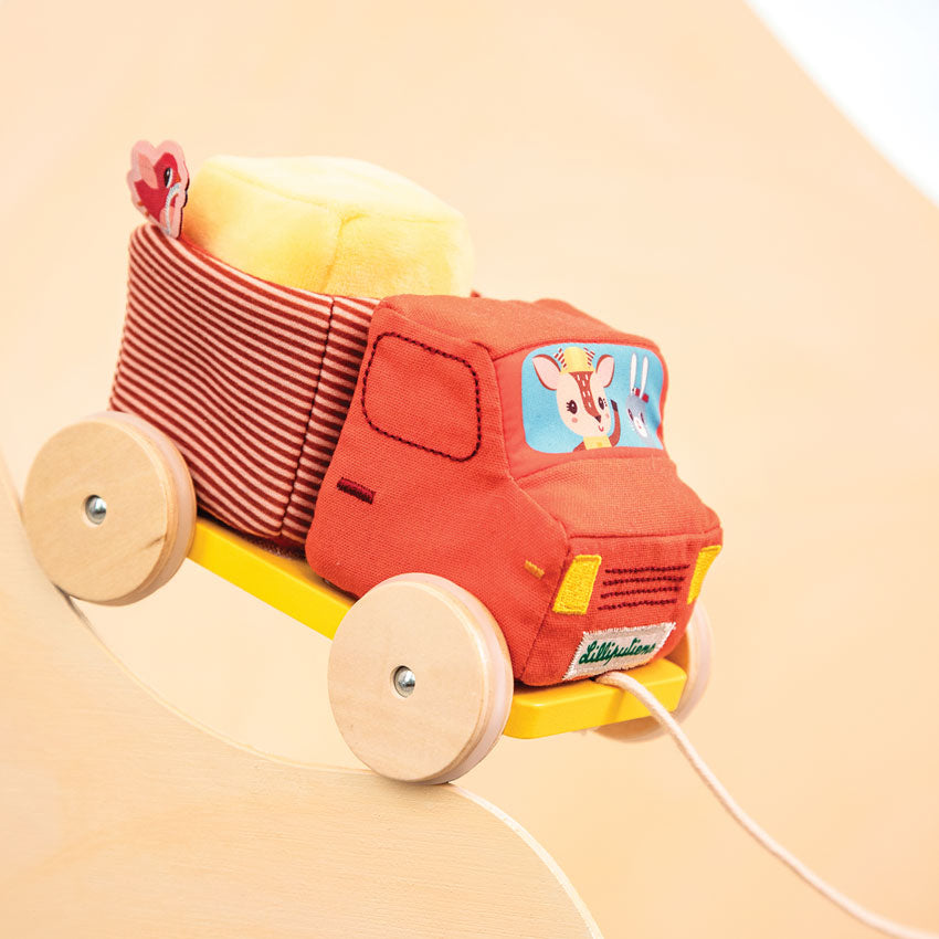 Lilliputiens - Pull Along Dump Truck