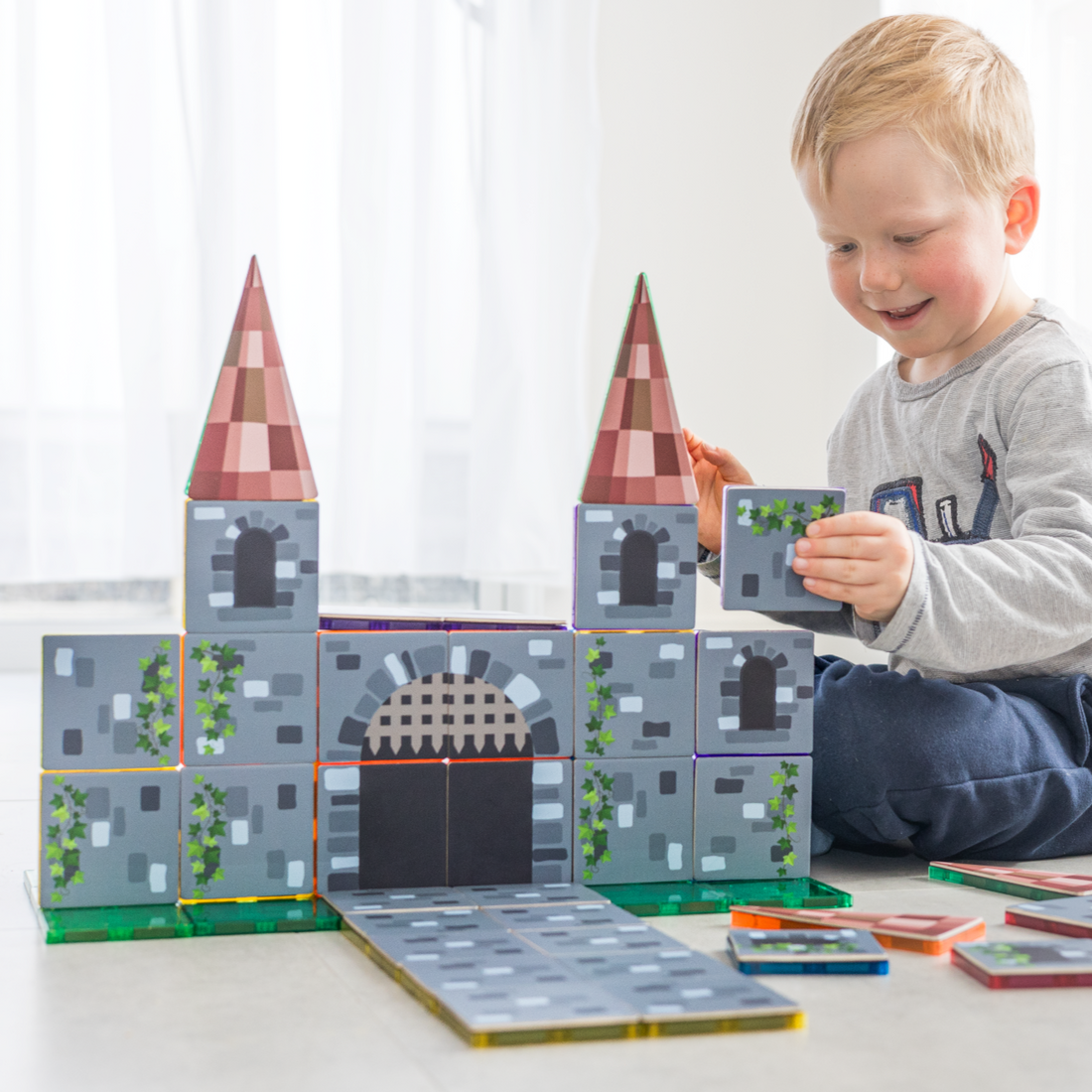40 Piece Tile Topper - Castle Pack
