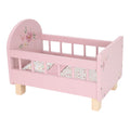 Doll Bed with Textiles