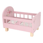 Doll Bed with Textiles