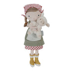 Cuddle Doll Farmer Rosa With Sheep