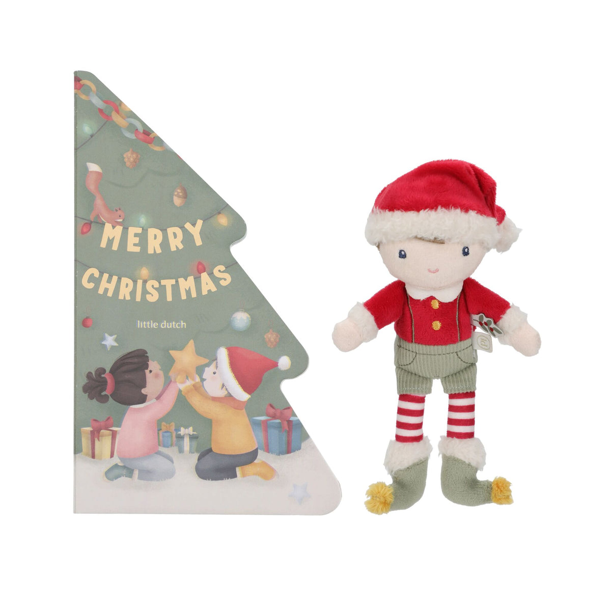 Little Dutch Christmas Book and Cuddle Jim