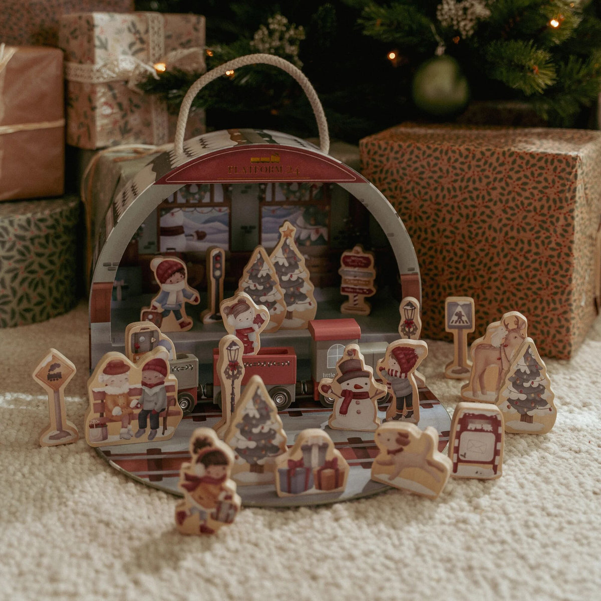 Little Dutch Advent Train Track