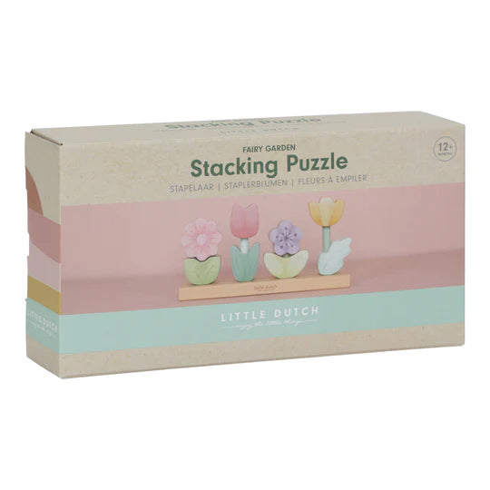 Fairy Garden Stacking Puzzle Flower