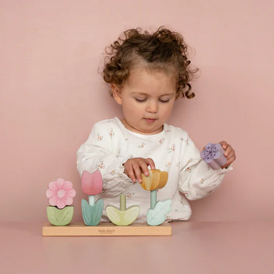 Fairy Garden Stacking Puzzle Flower