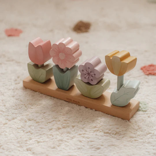 Fairy Garden Stacking Puzzle Flower