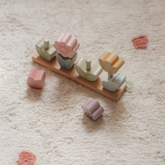 Fairy Garden Stacking Puzzle Flower