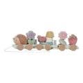 Fairy Garden Hedgehog Stacking Train