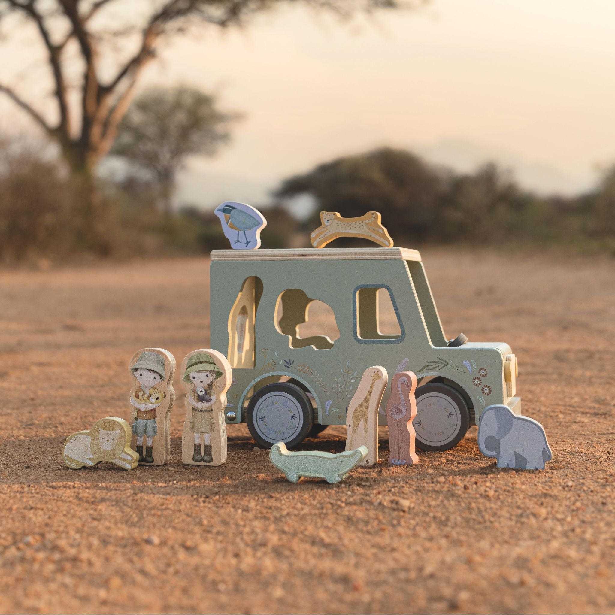 Shape Sorter Safari Car