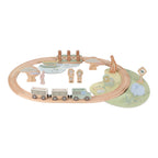 Safari Friends Wooden Train Set