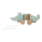 Wooden Pull Along Crocodile