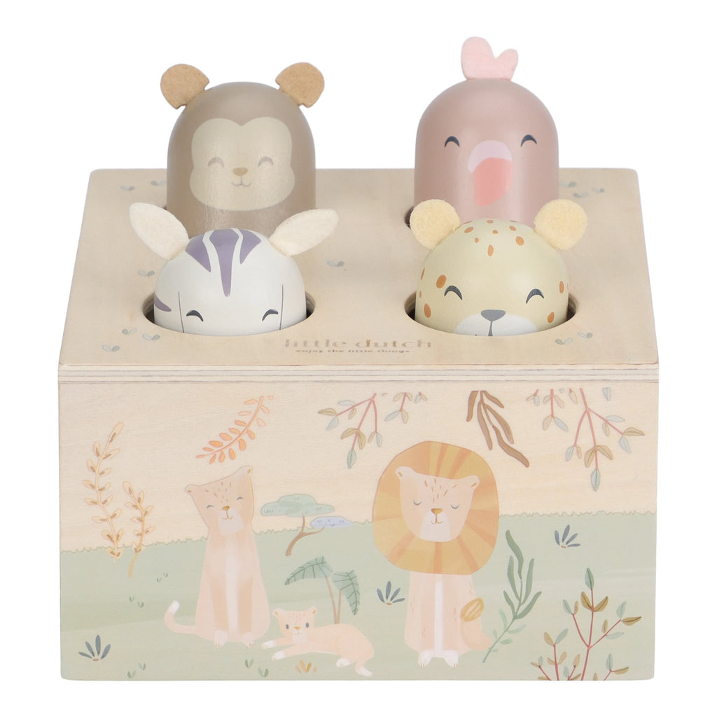 Wooden Pop-Up Toy