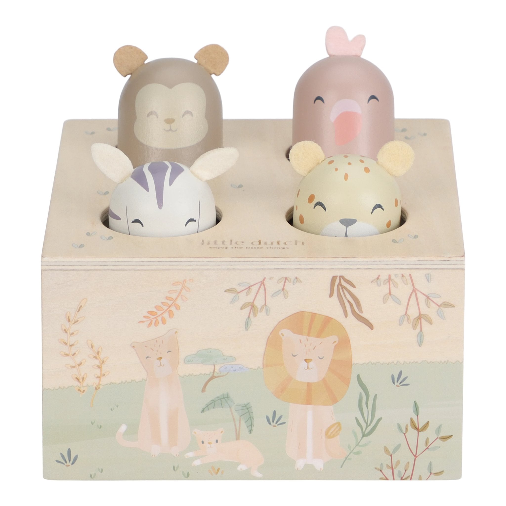Wooden Pop-Up Toy