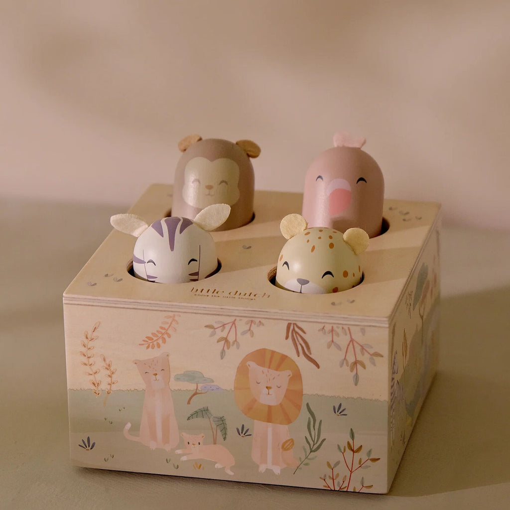 Wooden Pop-Up Toy