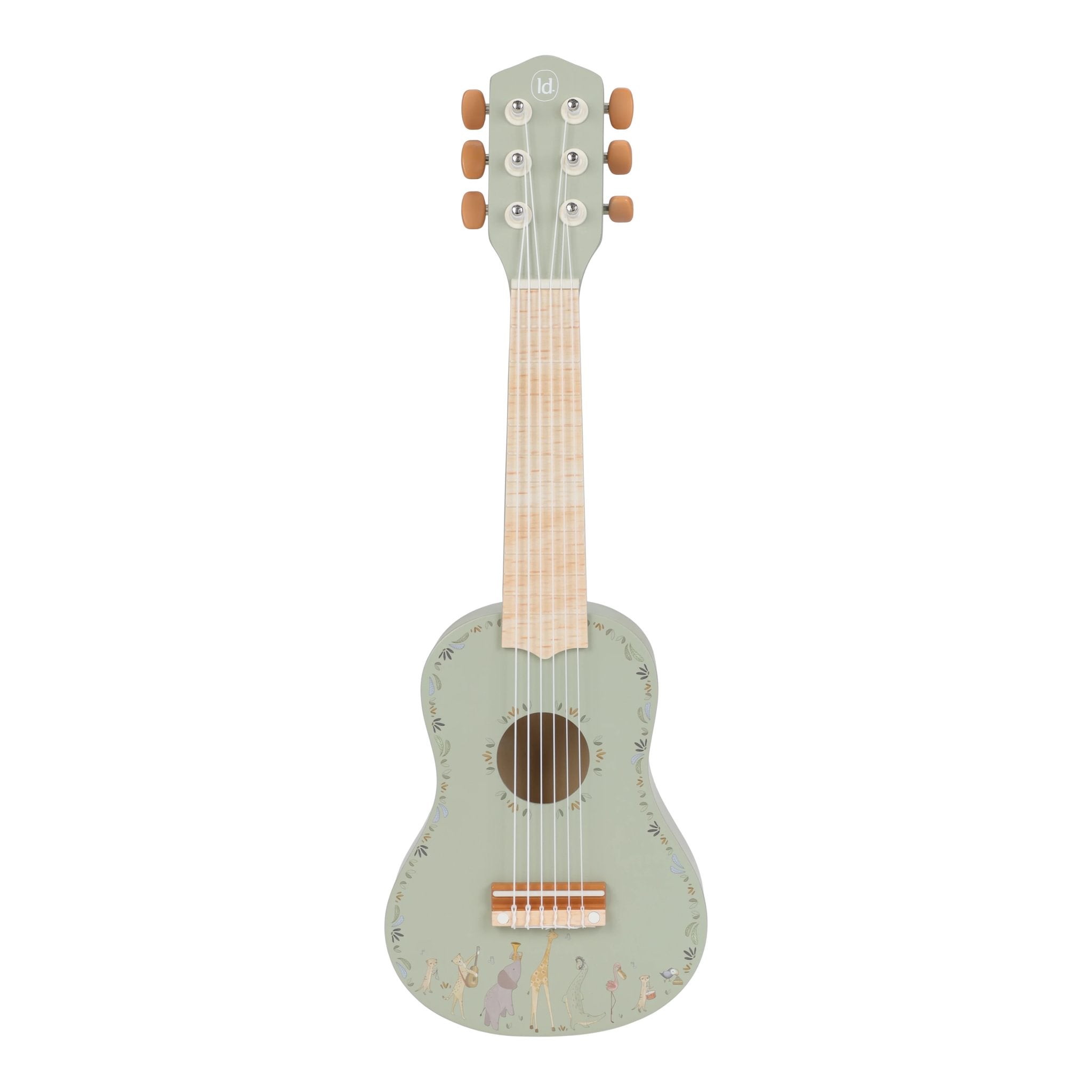 Wooden Guitar - Green
