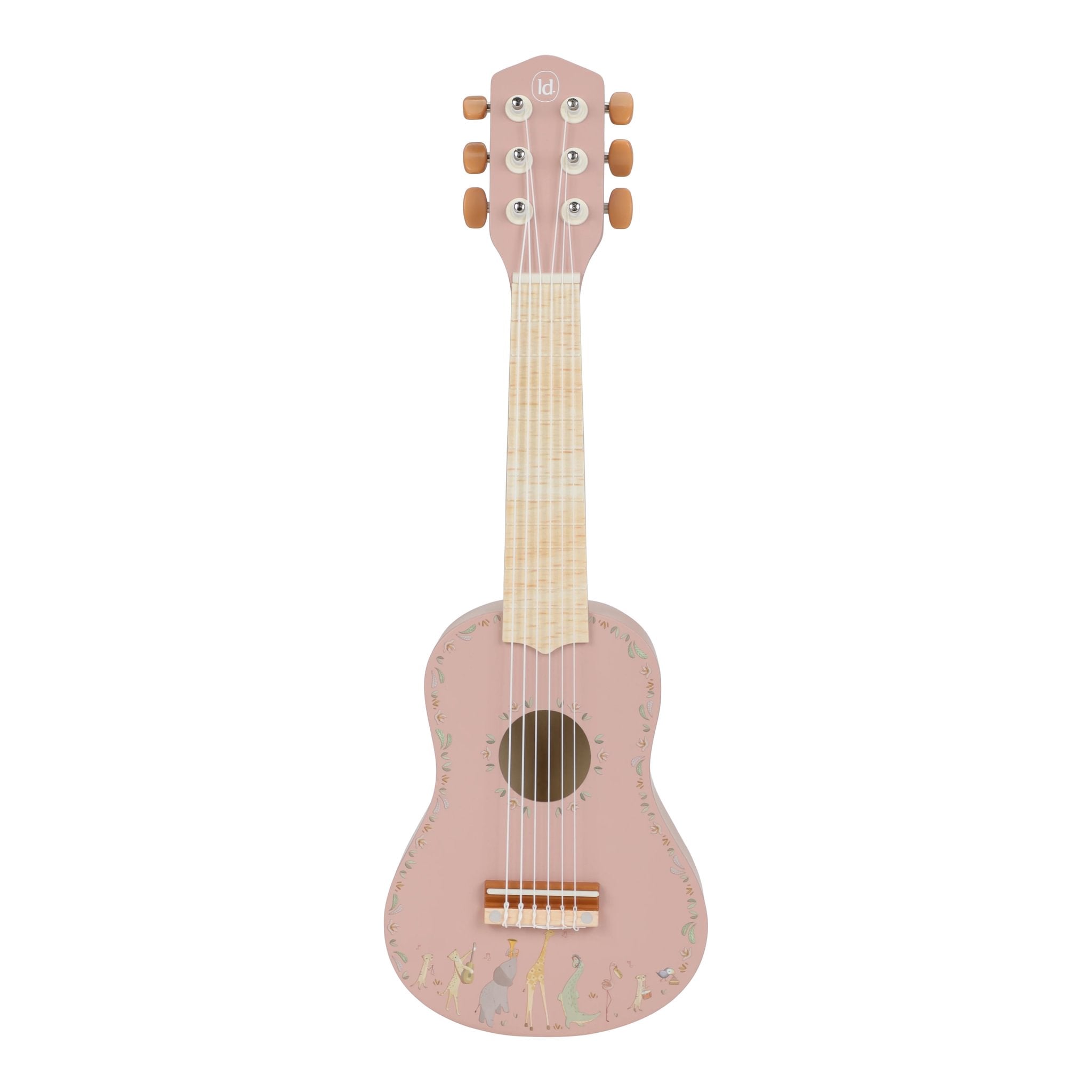 Wooden Guitar - Pink