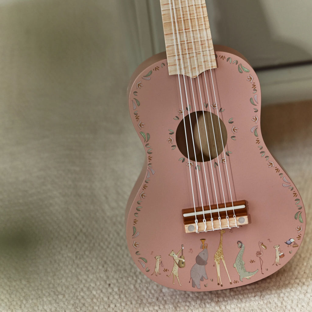 Wooden Guitar - Pink