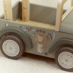Wooden Push Safari Car
