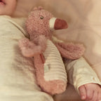 PRE-ORDER Squeaker with Rattle Flamingo