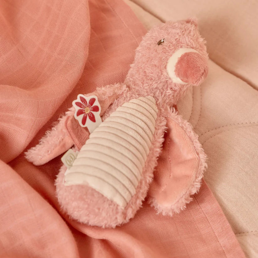 PRE-ORDER Squeaker with Rattle Flamingo