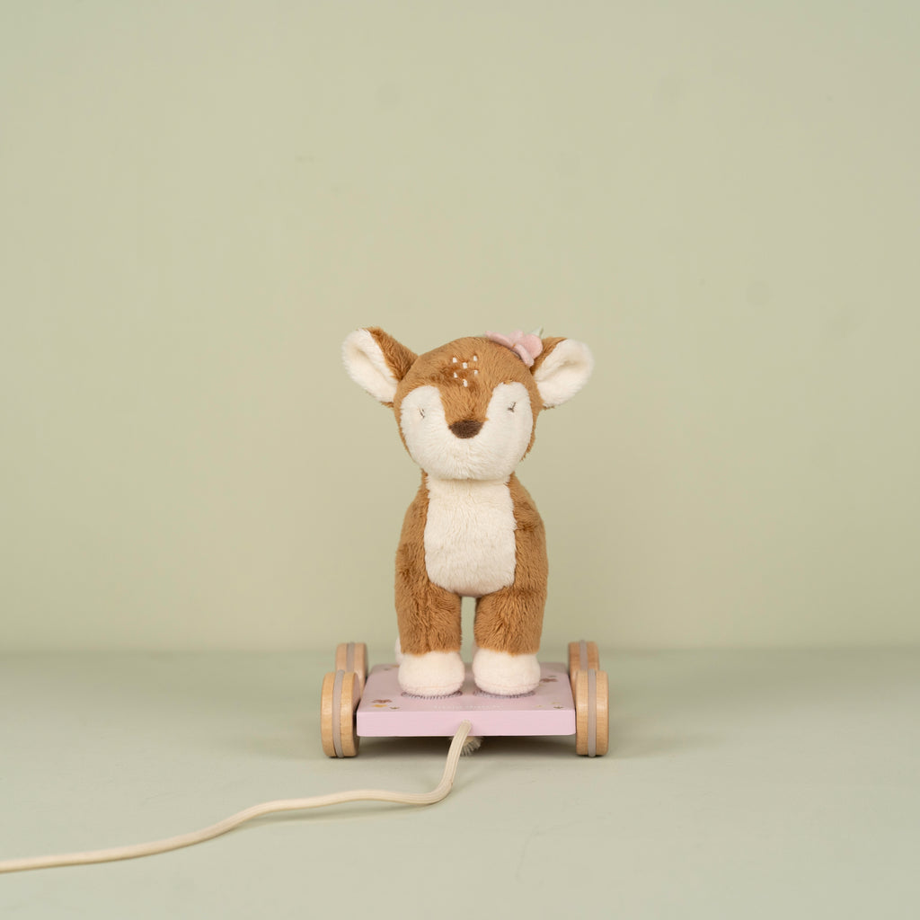 Fairy Garden Pull-Along Soft Deer