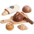 Bread, Loaf and Knife Set