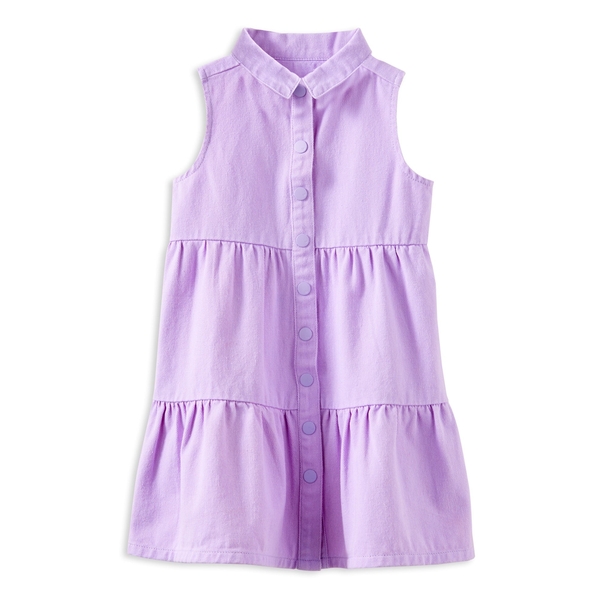 Lilac Twill Dress