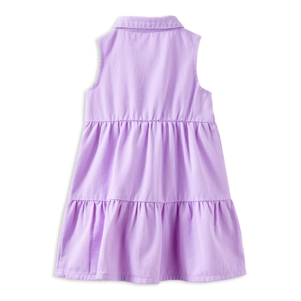 Lilac Twill Dress