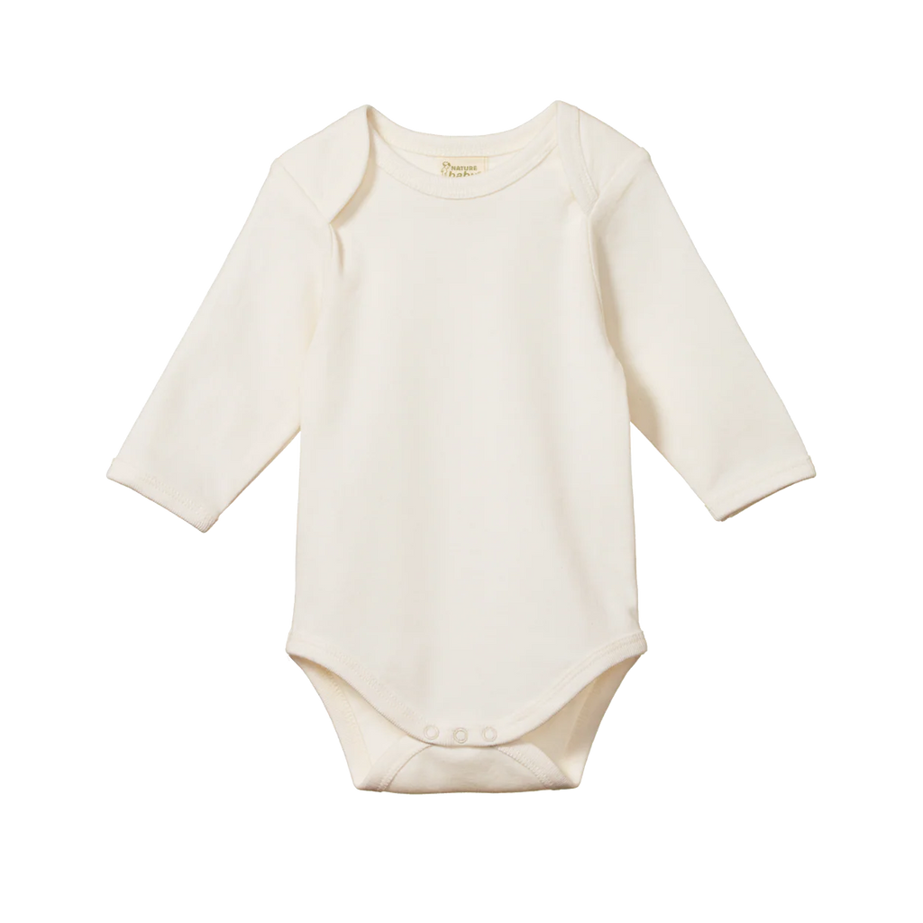 Long Sleeve Bodysuit - Natural