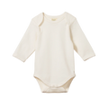 Long Sleeve Bodysuit - Natural